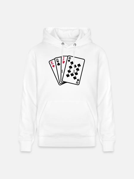 Skat - Stanley/Stella CRUISER Unisex Organic Hoodie - white