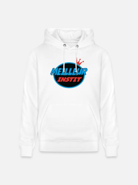 BESTER LEHRER - Stanley/Stella Unisex Bio-Hoodie CRUISER  - Weiß