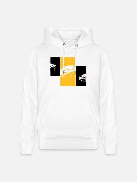 transam - Stanley/Stella CRUISER Unisex Organic Hoodie - white