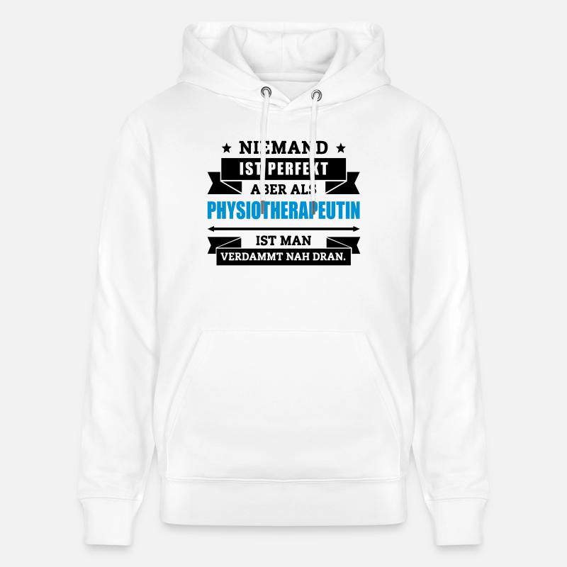 Fun Physiotherapeutin - Stanley/Stella Unisex Bio-Hoodie CRUISER - Weiß