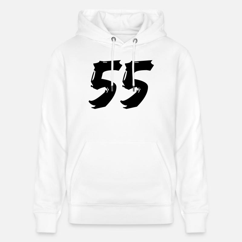 Brushed 55 - Stanley/Stella Unisex Bio-Hoodie CRUISER  - Weiß