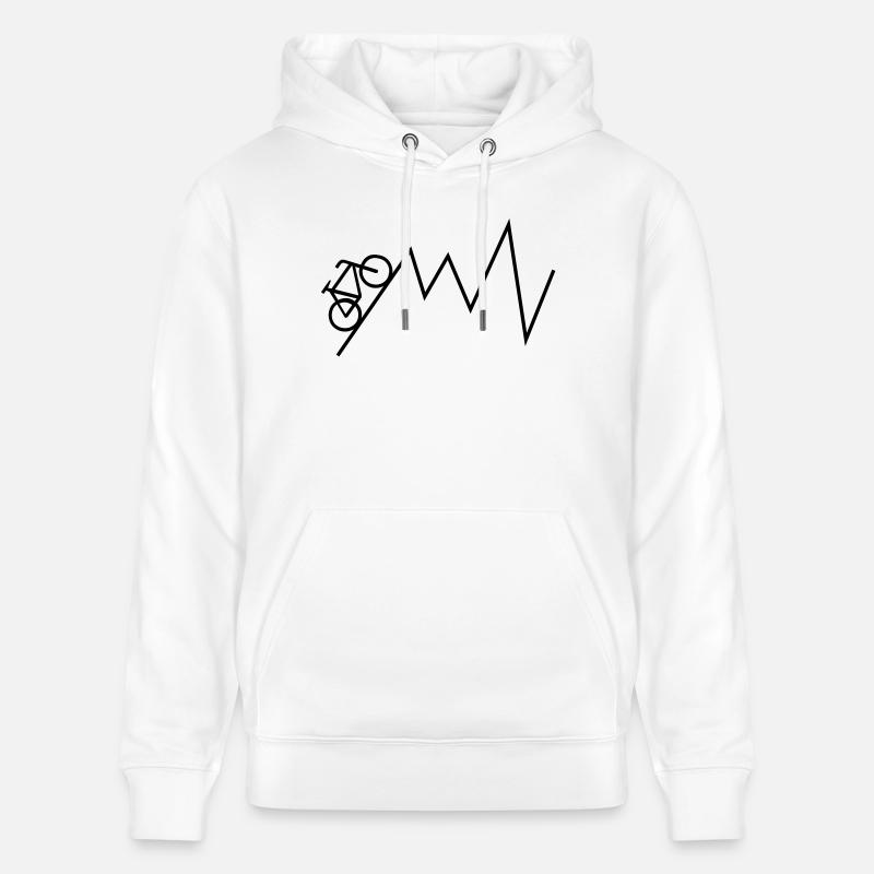 biker - Sweat à capuche bio CRUISER Stanley/Stella Unisexe - blanc