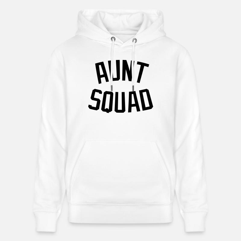 Tante Squad - Sweat à capuche bio CRUISER Stanley/Stella Unisexe - blanc