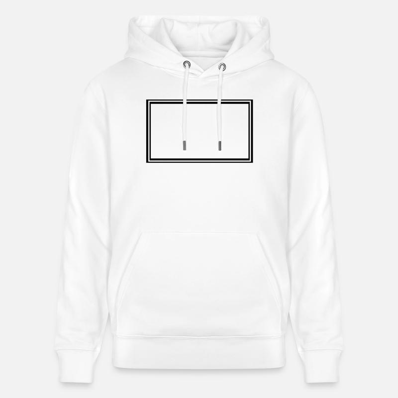 cadre pour image_1_2 - Sweat à capuche bio CRUISER Stanley/Stella Unisexe - blanc