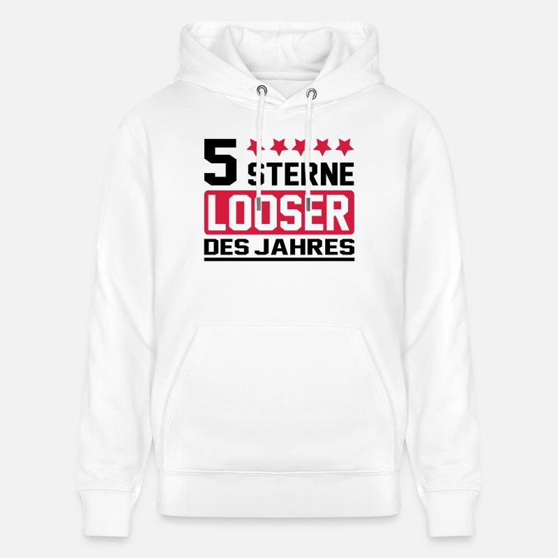 lâche - Sweat à capuche bio CRUISER Stanley/Stella Unisexe - blanc
