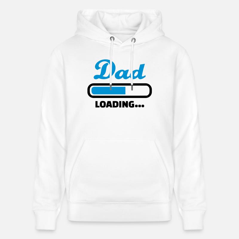 Vater - Stanley/Stella Unisex Bio-Hoodie CRUISER - Weiß