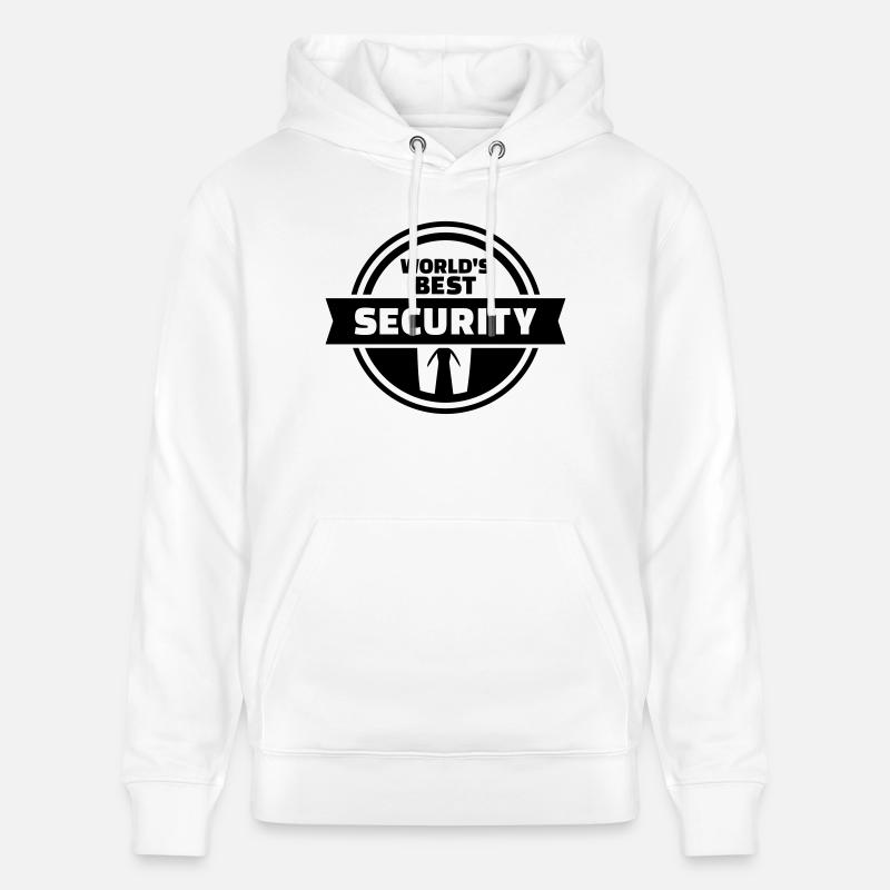 Security - Sweat à capuche bio CRUISER Stanley/Stella Unisexe - blanc