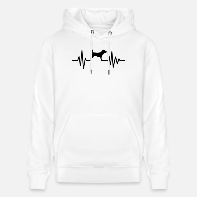Beagle - Stanley/Stella Unisex Bio-Hoodie CRUISER  - Weiß
