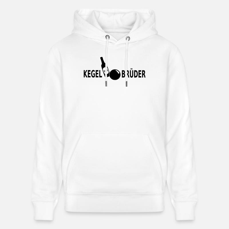 Kegelbrüder Bier - Stanley/Stella Unisex Bio-Hoodie CRUISER - Weiß