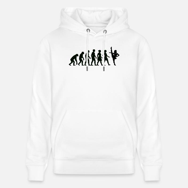 EVOLUTION SOLO MARICHEN solomariechen gardetanz - Stanley/Stella Unisex Bio-Hoodie CRUISER  - Weiß