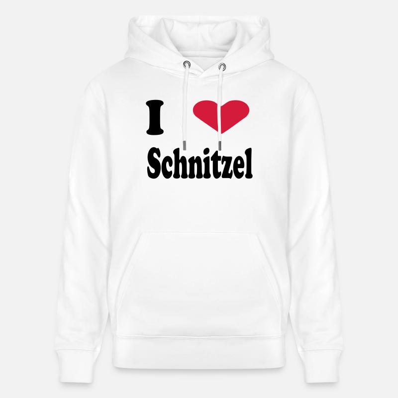 schnitzel - Sweat à capuche bio CRUISER Stanley/Stella Unisexe - blanc