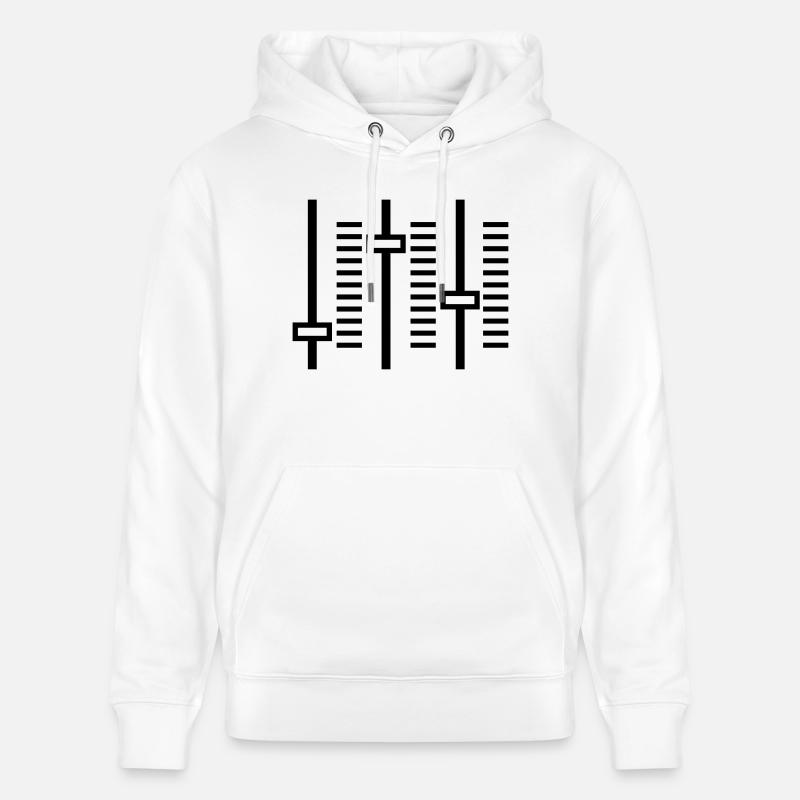 DJ controllers - Stanley/Stella Unisex Bio-Hoodie CRUISER  - Weiß