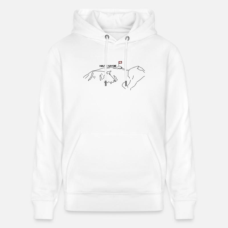 mont_blanc 2 - Sweat à capuche bio CRUISER Stanley/Stella Unisexe - blanc