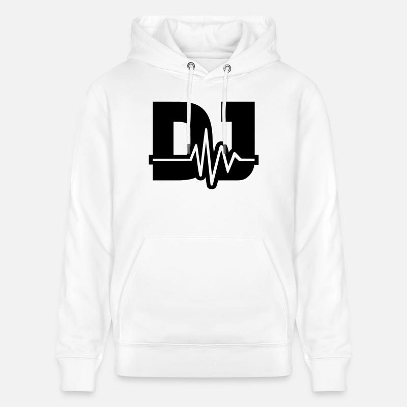 DJ - Sweat à capuche bio CRUISER Stanley/Stella Unisexe - blanc