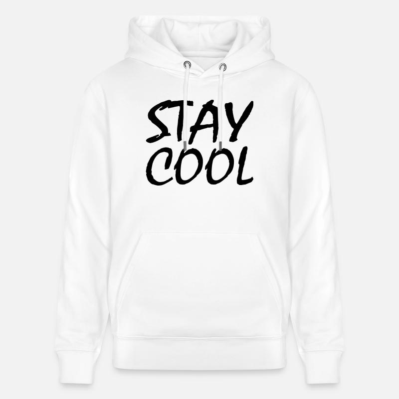 Stay cool - Sweat à capuche bio CRUISER Stanley/Stella Unisexe - blanc