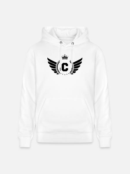 wappen C - Stanley/Stella Unisex Bio-Hoodie CRUISER  - Weiß