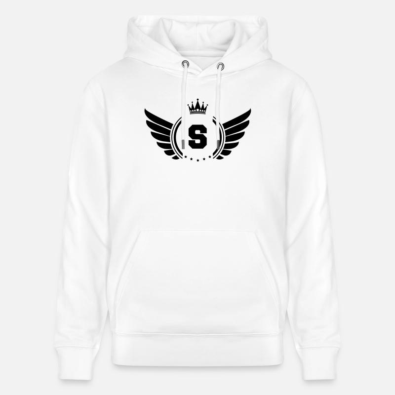 armoiries S - Sweat à capuche bio CRUISER Stanley/Stella Unisexe - blanc