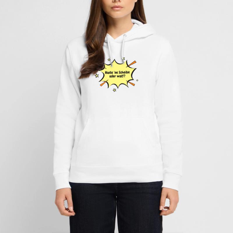 Berlin Haste 'ne Scheibe oder wat!? Stanley/Stella CRUISER Unisex Organic Hoodie