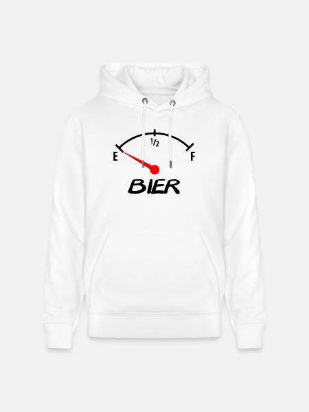 bier - Stanley/Stella Unisex Bio-Hoodie CRUISER  - Weiß