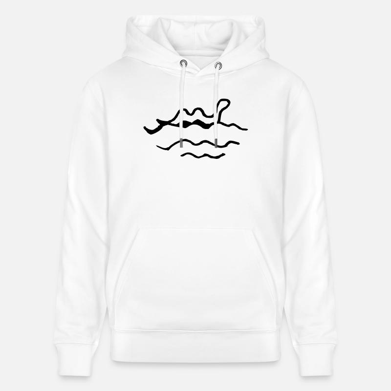 Nessie - Sweat à capuche bio CRUISER Stanley/Stella Unisexe - blanc