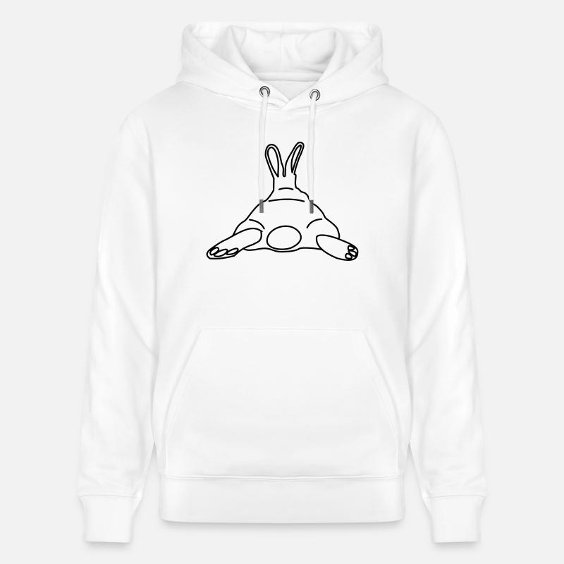 rabit - Sweat à capuche bio CRUISER Stanley/Stella Unisexe - blanc