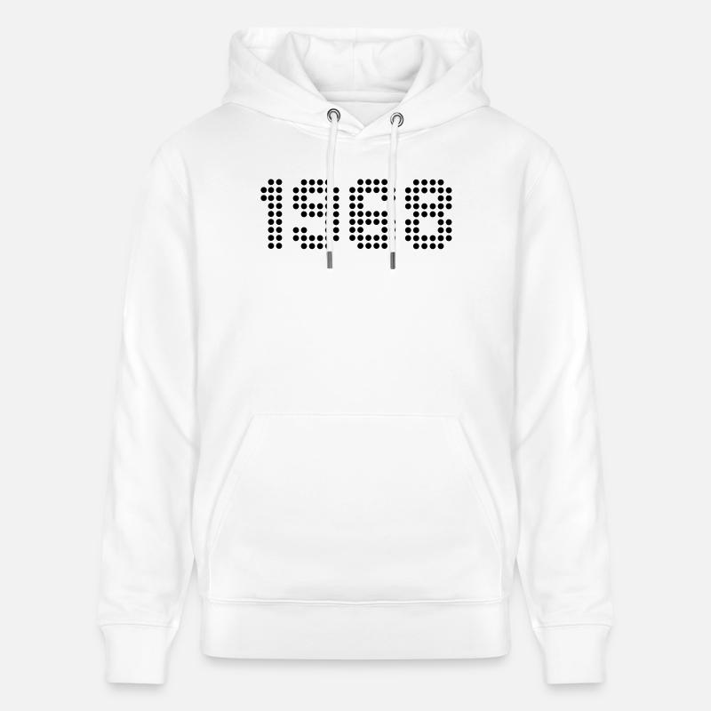 1968 - Sweat à capuche bio CRUISER Stanley/Stella Unisexe - blanc