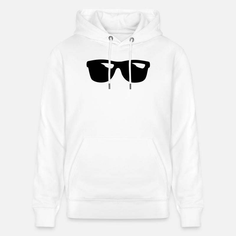 SHADES - Sweat à capuche bio CRUISER Stanley/Stella Unisexe - blanc