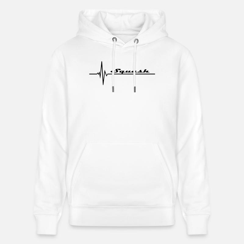 Squash - Sweat à capuche bio CRUISER Stanley/Stella Unisexe - blanc
