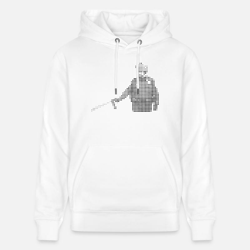 Bekannte Personen: Sergeant Pepperspray - Stanley/Stella Unisex Bio-Hoodie CRUISER  - Weiß