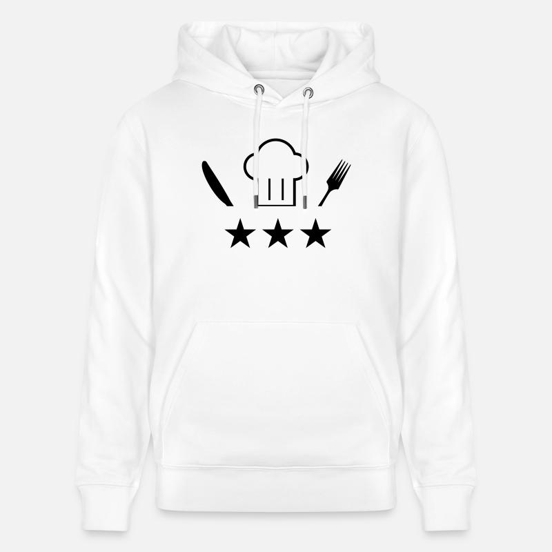 Cuisine - Sweat à capuche bio CRUISER Stanley/Stella Unisexe - blanc