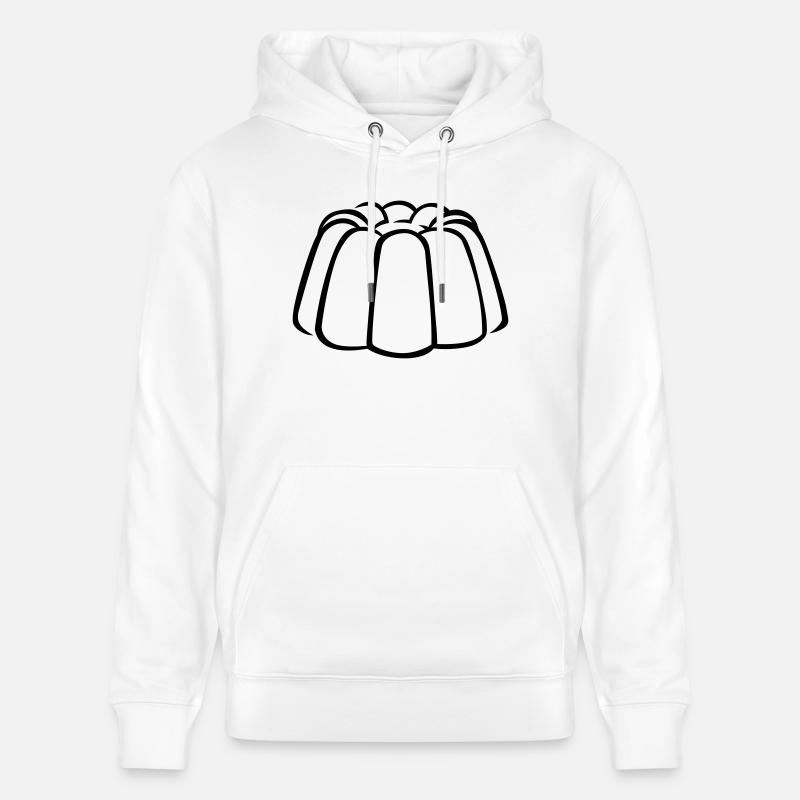 Pudding - Sweat à capuche bio CRUISER Stanley/Stella Unisexe - blanc