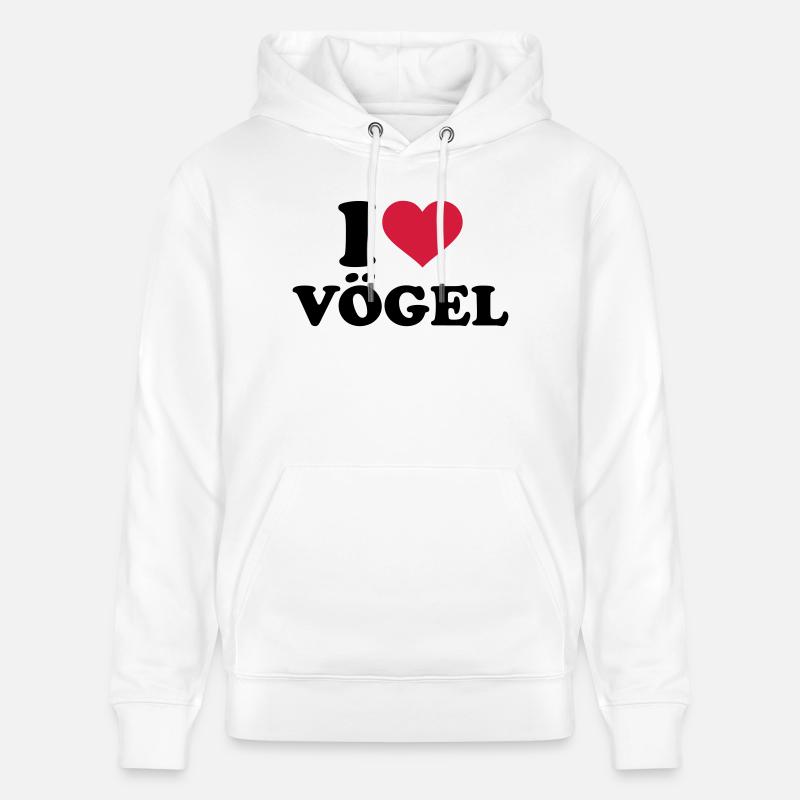 Vogel - Stanley/Stella Unisex Bio-Hoodie CRUISER  - Weiß