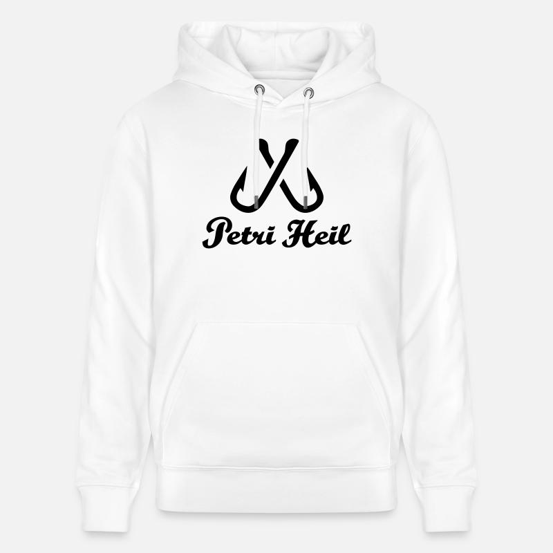 Petri Heil - Stanley/Stella Unisex Bio-Hoodie CRUISER - Weiß