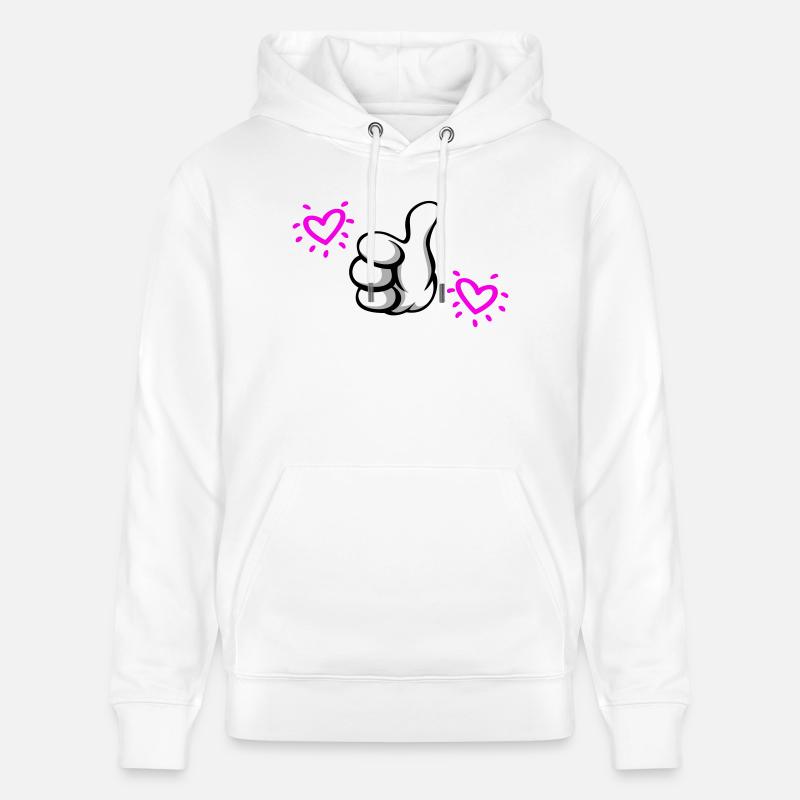 ELUE meilleure maman - Sweat à capuche bio CRUISER Stanley/Stella Unisexe - blanc