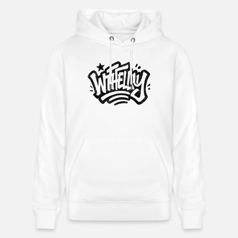 Qu’est-ce que le Helly - Noir - Sweat à capuche bio CRUISER Stanley/Stella Unisexe - blanc