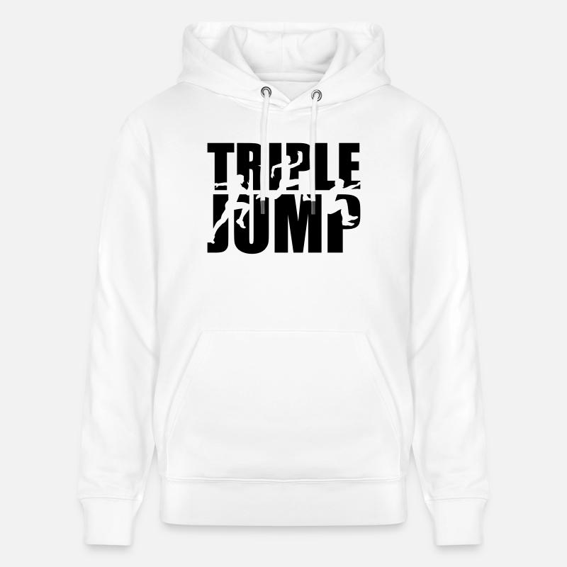 Dreisprung - Stanley/Stella Unisex Bio-Hoodie CRUISER - Weiß