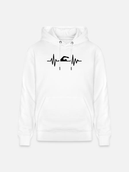 Nager - Sweat à capuche bio CRUISER Stanley/Stella Unisexe - blanc
