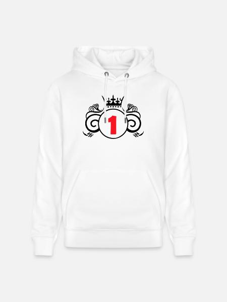 wappen 1 - Stanley/Stella Unisex Bio-Hoodie CRUISER - Weiß