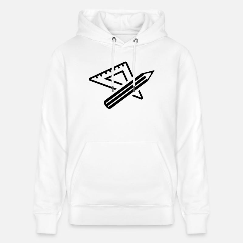 Règle - Sweat à capuche bio CRUISER Stanley/Stella Unisexe - blanc