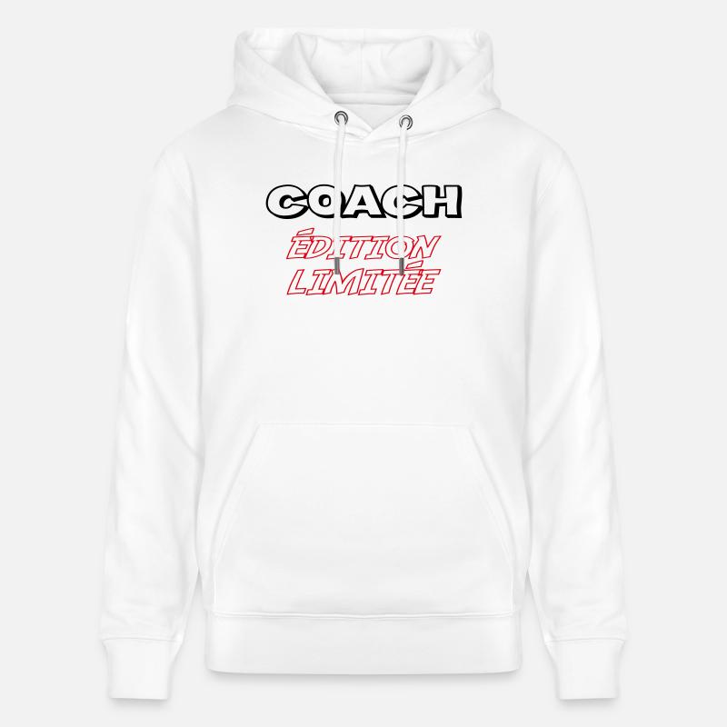 COACH éedition limitée - Sweat à capuche bio CRUISER Stanley/Stella Unisexe - blanc