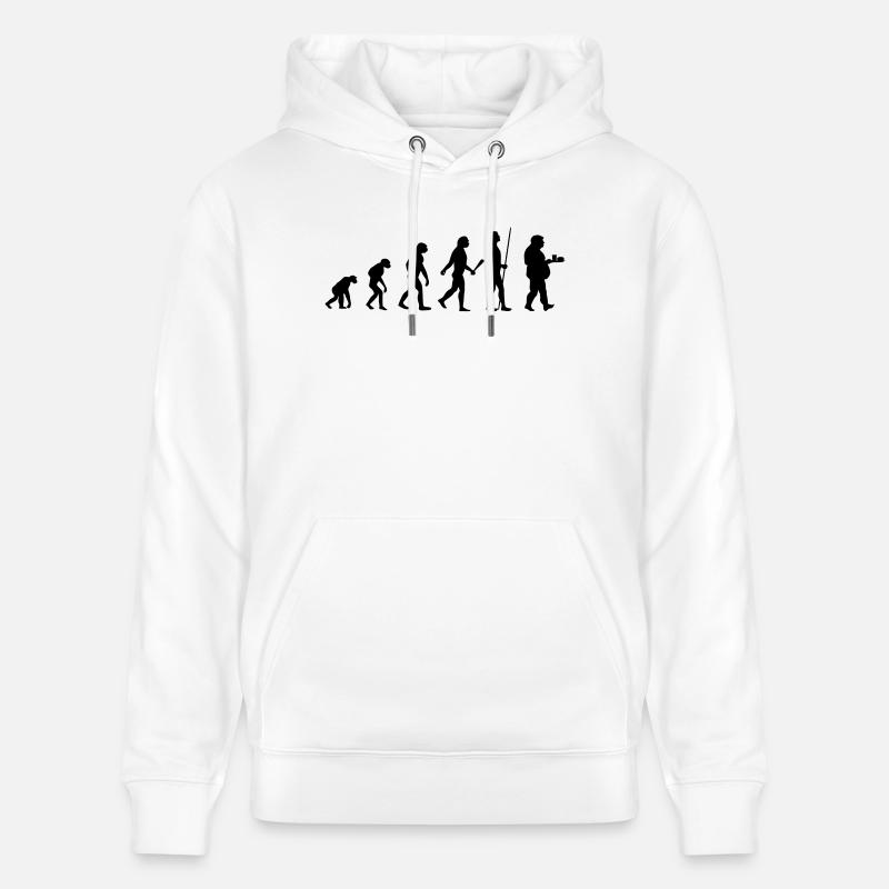 evolution - Stanley/Stella Unisex Bio-Hoodie CRUISER  - Weiß