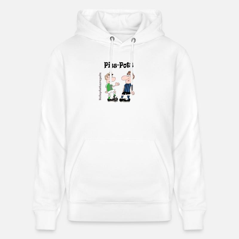 Piss-Pott - Stanley/Stella Unisex Bio-Hoodie CRUISER - Weiß