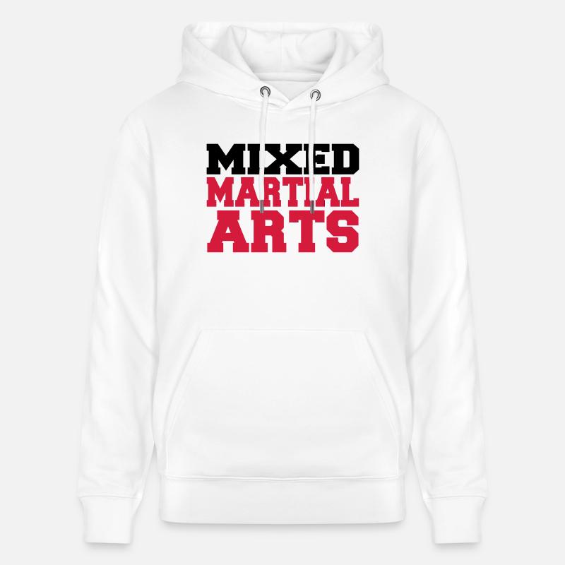 Mixed Martial Arts - Sweat à capuche bio CRUISER Stanley/Stella Unisexe - blanc