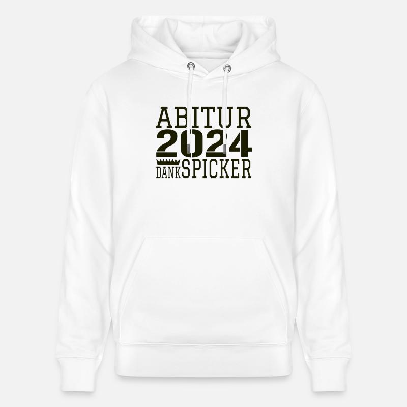 Abitur Abi - Sweat à capuche bio CRUISER Stanley/Stella Unisexe - blanc