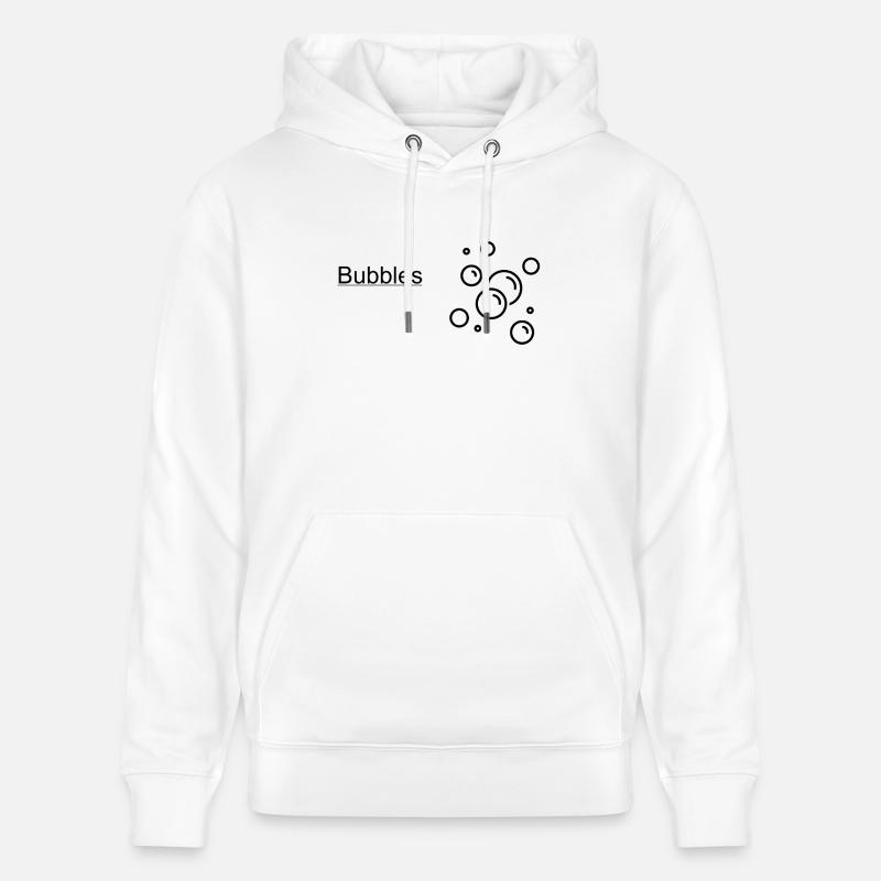 BUBBLES blässchen - Stanley/Stella Unisex Bio-Hoodie CRUISER  - Weiß