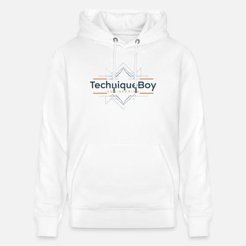 technique - Sweat à capuche bio CRUISER Stanley/Stella Unisexe - blanc