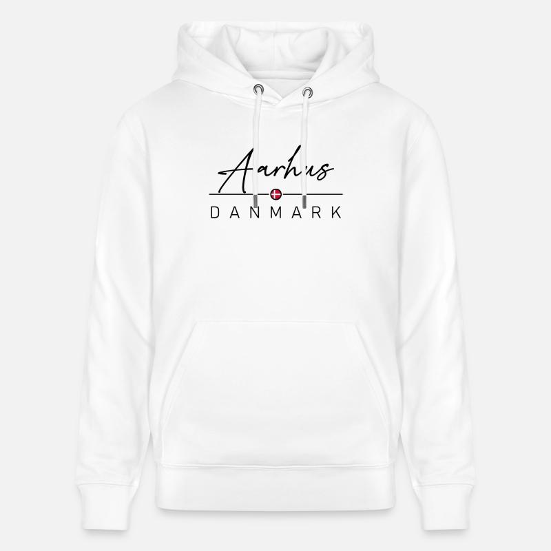Dänemark - Aarhus - Danemark - Sweat à capuche bio CRUISER Stanley/Stella Unisexe - blanc