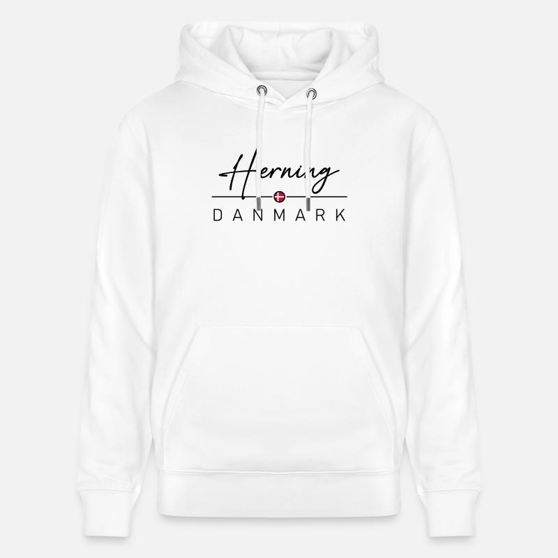 Dänemark - Herning - Danemark - Danemark - Sweat à capuche bio CRUISER Stanley/Stella Unisexe - blanc