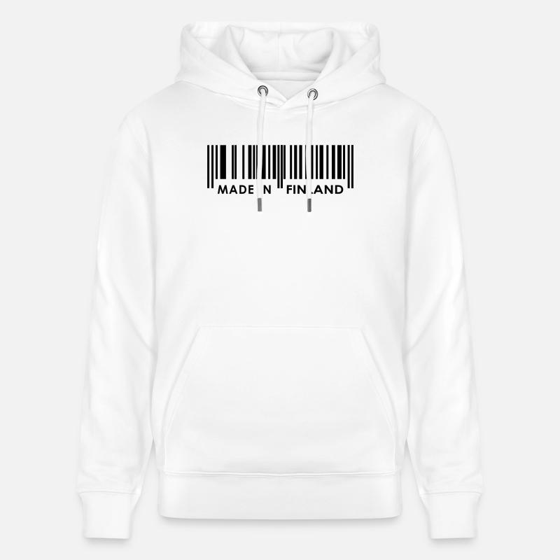 Fabriqué en Finlande / Finlande - Sweat à capuche bio CRUISER Stanley/Stella Unisexe - blanc
