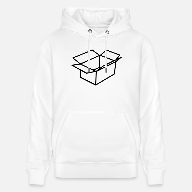 Karton - Stanley/Stella Unisex Bio-Hoodie CRUISER  - Weiß